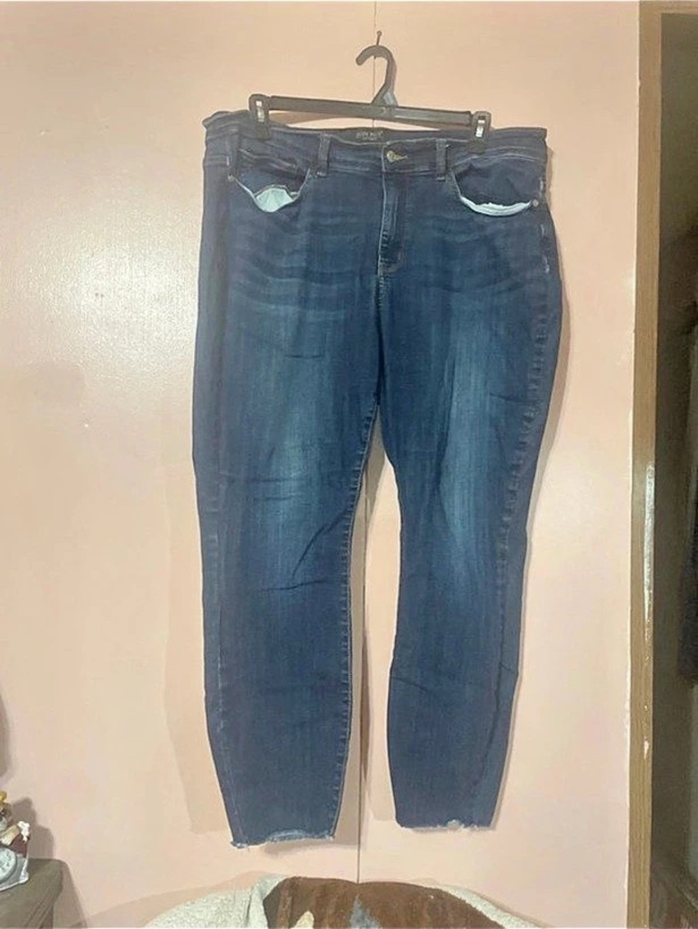 Judy BLUE Skinny Jeans Waist 20W in Blue